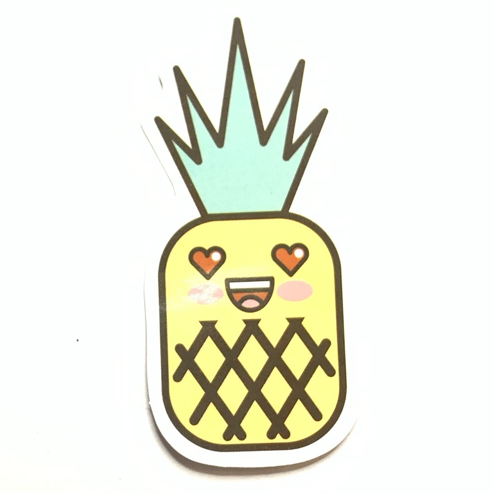 Pineapple Vinyl Sticker